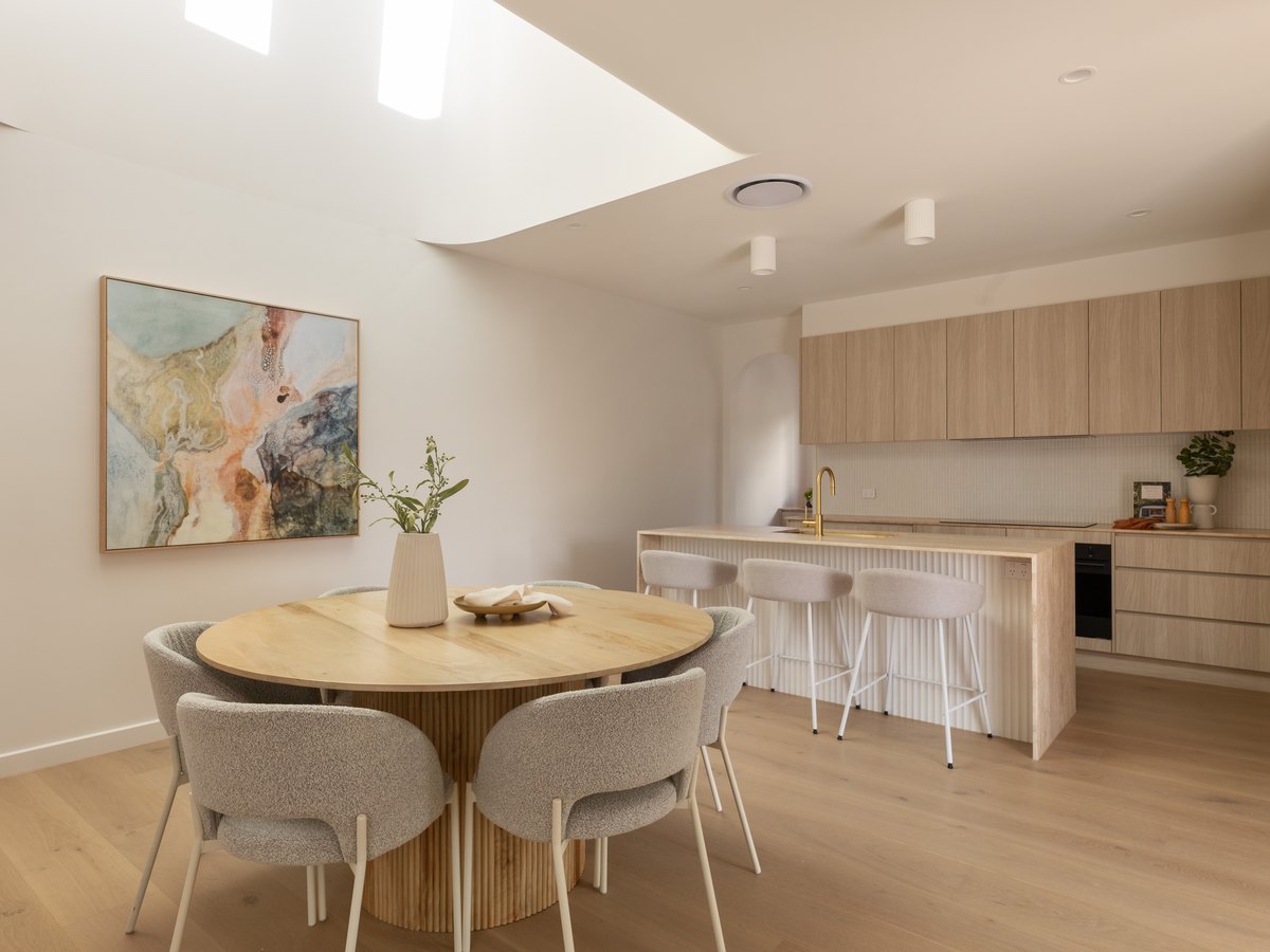 New-build kitchen interior